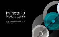 小米的Mi Note 10智能手机将于11月6日在西班牙马德里登场