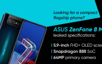 华硕可以将ZenFone 8 Mini命名为ZenFone 8 Flip
