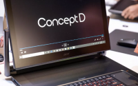 宏cer的ConcepD笔记本电脑搭配Quadro RTX进入专业版