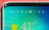 在微距镜头下超近距离观看GalaxyS10S10E和S10Plus