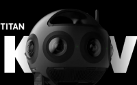 Insta360Titan是CES 2019上篮球尺寸的八镜头VR相机