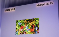 三星在CES上将Wall MicroLED模块化电视缩小到75英寸