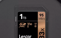 CES 2019Lexar推出500美元的1TBSD卡