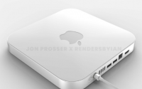 下一代Macmini搭载 M1X全新超薄机身磁力电源线