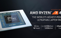 AMD展示了其当时的Ryzen3000 移动处理器