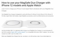 苹果解释了如何将MagSafe双项充电器与iPhone12机型