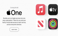 苹果正式宣布AppleOne在当地时间10月30日上线