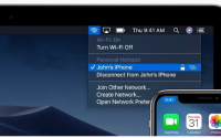 iPhone12作为Mac电脑个人热点使用时