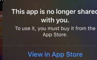 来自iOS和iPadOS的家庭共享功能的bug导致用户无法在设备上运行他们已经拥有的应用程序