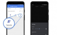谷歌于1月份首次在Android上推出了针对翻译Translate应用的实时转录功能