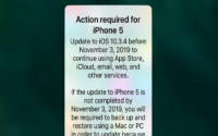 苹果就针对其较早版本的操作系统iOS10.3.4和iOS 9.3.6