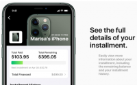 AppleCard用户可以分期购买iPhone手机