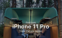 苹果发布会结束后在官方Instagram账号上公布了最新的iPhone11 Pro 