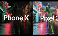 歌发Pixel3广告挤兑苹果iPhoneX拍夜景不行