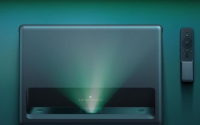 小米发布了米家激光投影电视这款产品支持150英寸1080P画面投影