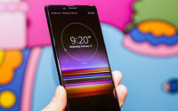 索尼对外展示其2019年首款旗舰手机索尼Xperia1