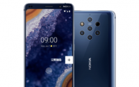 Nokia9PureView采用了主流的全面屏设计