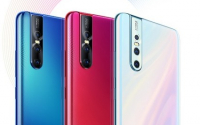 vivoS1Pro仲夏梦采用粉蓝渐变机身