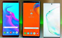 三星Note10系列分为三星Note10和三星Note10两款