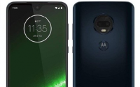 motoG7Plus采用一块6.2英寸的19:9比例的水滴全面屏