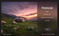 Picktorial4.0还增加了对多张照片批量应用编辑的功能