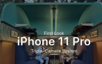 新机iPhone11Pro系列第一次上了后置三摄