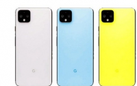 谷歌Pixel4有三种配色分别是白色天蓝色和黄色