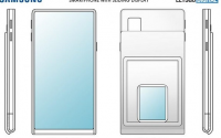 三星是打算在手机的背部放置了一块副屏