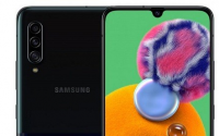 三星A91配备一块6.7英寸Full HD+ Super AMOLED Infinity-U屏幕