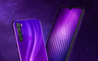 红米Note8全新配色星云紫采用了深浅渐变+S型纹理的设计