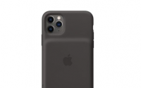 iPhone11的智能电池壳有黑色和浅白色两种颜色
