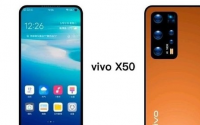 vivoX50后置6颗摄像头位于机身背面左上角分两排呈竖排方式排列