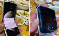 摩托罗拉品牌推出了旗下首款采用竖向折叠屏方案的手机