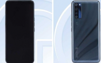 中兴天机Axon205G采用了一块6.92英寸OLED屏幕