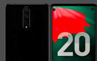 索尼Xperia20采用了时下主流的挖孔屏设计