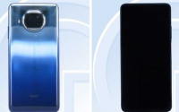 RedmiNote9高配版则采用了略大的6.67英寸居中单孔屏