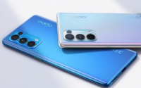 OPPO在视频的最后放出Reno5系列真机外观设计