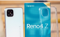 OPPOReno4Z5G采用双打孔屏背壳左上角为方形摄像模组