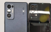 OPPOReno5Pro为黑色版本背面采用RenoGlow2.0星钻工艺