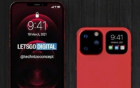 折叠屏iPhone在展开之后整体的尺寸接近于我们常规使用的手机