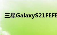 三星GalaxyS21FEFE代表的是FanEdition