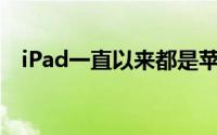 iPad一直以来都是苹果重要的产品线之一