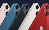 2月21日Apple宣布推出4种口味的iPhone13mini普通Pro和ProMax