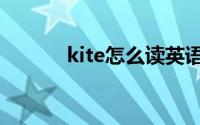 kite怎么读英语（kite的意思）