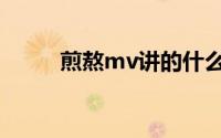 煎熬mv讲的什么（煎熬mv简介）