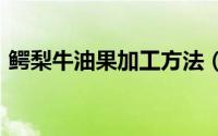 鳄梨牛油果加工方法（鳄梨(牛油果)怎么吃）