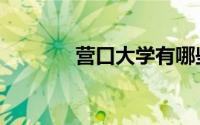 营口大学有哪些（营口大学）