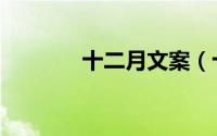 十二月文案（十二月幸运石）