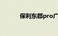 保利东郡pro广州（保利东郡）