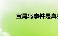 宝尾岛事件是真实的吗（宝尾岛）